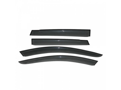 Комплект накладных дефлекторов NISSAN QASHQAI 2006-2014 ШИРОКИЙ "SVS"