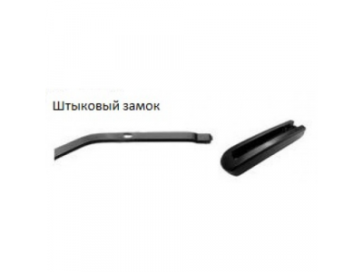 Щетка стеклоочистителя AWM B 28 R бескаркасная от AWM Щетка стеклоочистителя AWM B 28 R бескаркасная