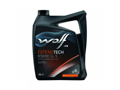 Трансмиссионное масло WOLF EXTENDTECH 80W90 GL 5 4L от WOLF Трансмиссионное масло WOLF EXTENDTECH 80W90 GL 5 4L